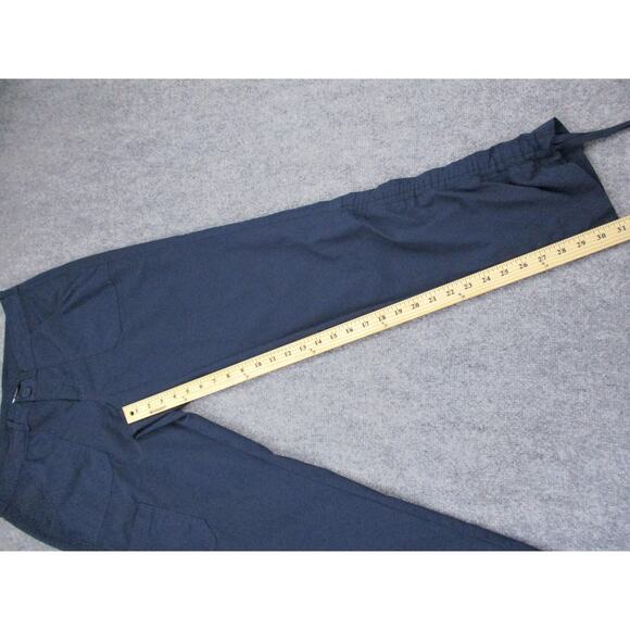 The North Face Pants Women 10 Navy Stretch Hiking Cinch Hem Cargo Hiking Outdoor - Picture 6 of 16